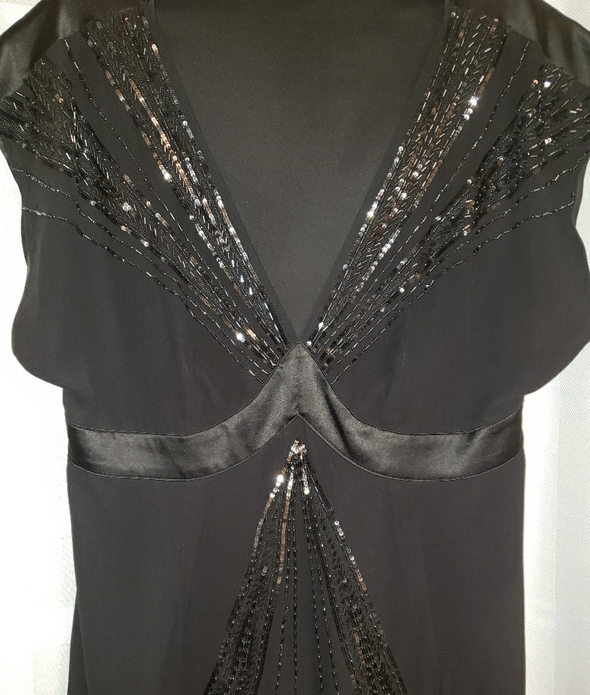 Express Black Party Top NWOT / Size 12